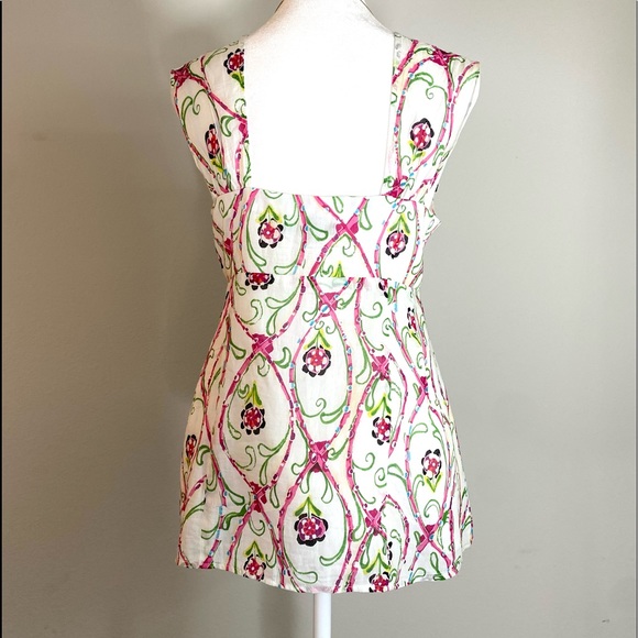 Nanette Lepore Button Up Floral Camisole - Picture 4 of 12